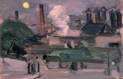 Jeffrey's Brewery, Edinburgh, 1900, Samuel Peploe