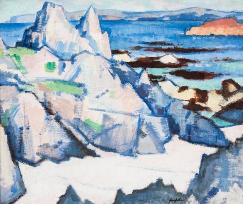 Cathedral Rock, Iona, 1920, Samuel Peploe