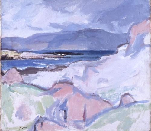Iona, Pink Rocks, 1927, Samuel Peploe
