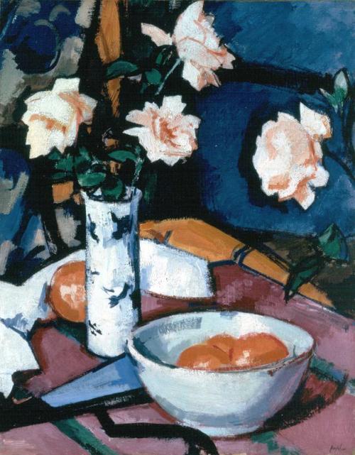 Still Life With Roses, 1924, Samuel Peploe