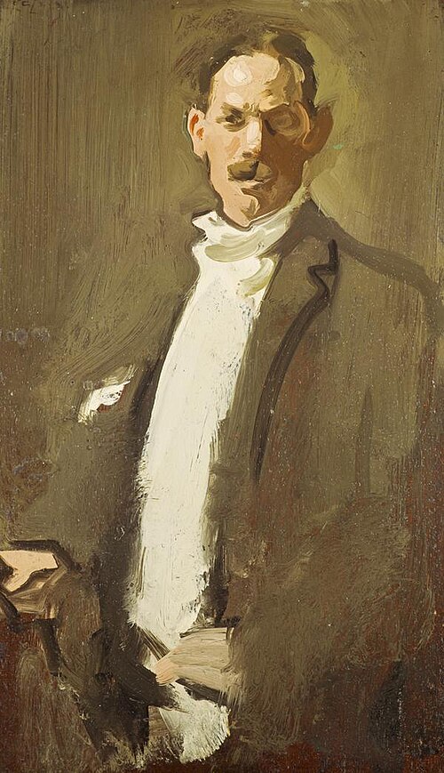 Autoportrait, 1900, Samuel Peploe
