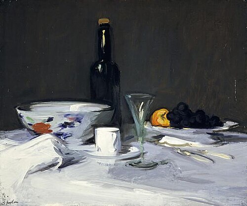 The Black Bottle, 1905, Samuel Peploe