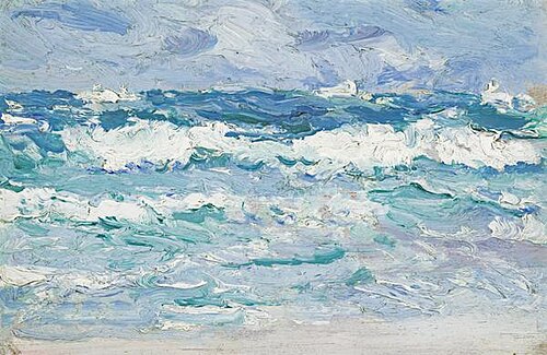 Waves, 1903, Samuel Peploe