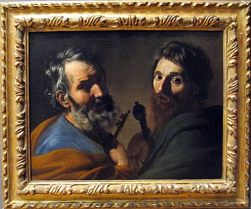 Sts Peter and Paul, , Bartolomeo Manfredi