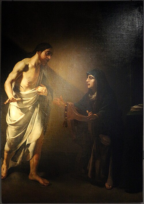 cristo appare alla madre, , Bartolomeo Manfredi