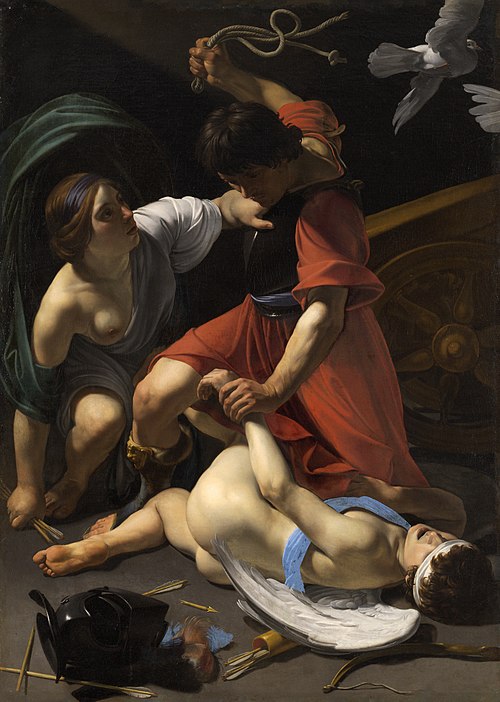 Cupid Chastised, 1613, Bartolomeo Manfredi