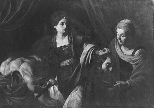 Judith with the Head of Holofernes, 1600, Bartolomeo Manfredi