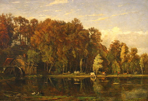 L'étang, 1867, Théodore Fourmois