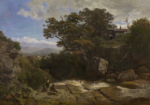 Landschap bij Lyon, 1854, Théodore Fourmois
