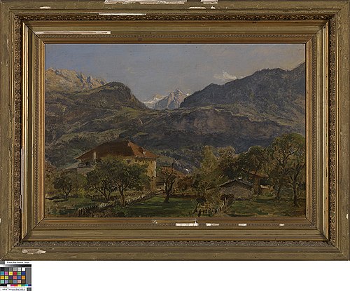 Berglandschap bij Appenzell, 1814, Théodore Fourmois