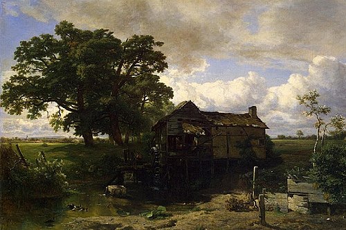 Mill in Eprave, 1852, Théodore Fourmois