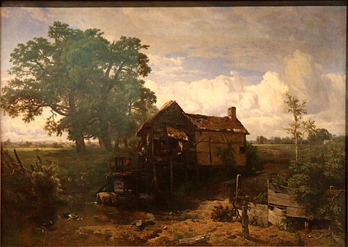 Le moulin de l'Eprave, 1851, Théodore Fourmois