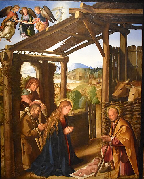 Adorazione dei pastori, , Boccaccio Boccaccino