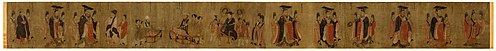 Thirteen Emperors Scroll, 650, Yan Liben