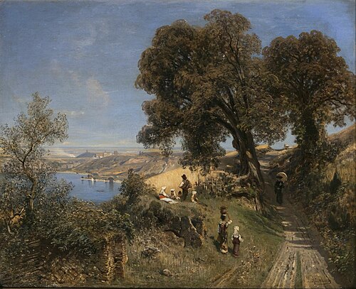 Summer idyll in Italy, 1924, Ascan Lutteroth