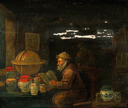 An Apothecary, , Egbert van Heemskerk