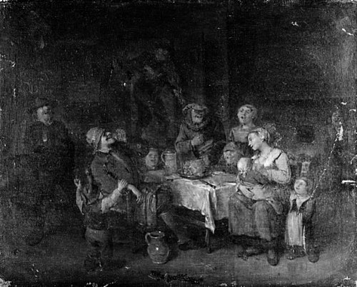 Peasants Merry-Making, 1676, Egbert van Heemskerk