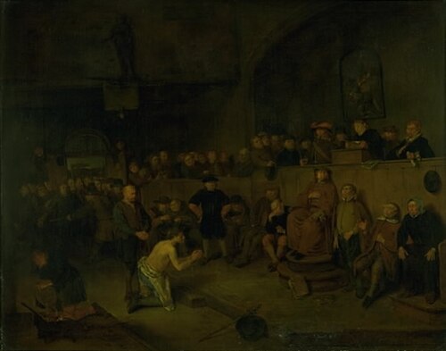 A Trial, 1676, Egbert van Heemskerk