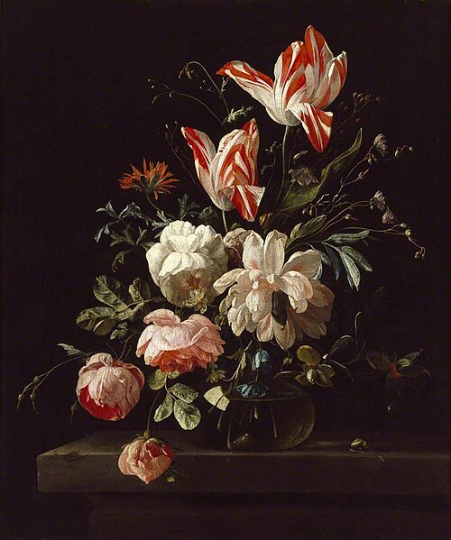 A Vase of Flowers, , Elias van den Broeck