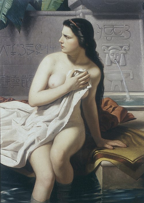 La casta Susana, 1862, Juan Manuel Blanes