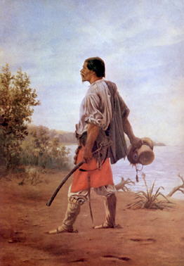 El baqueano, 1875, Juan Manuel Blanes