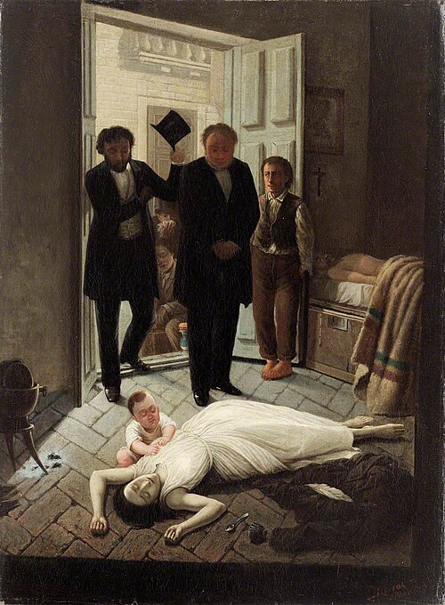 Yellow Fever in Buenos Aires, 1871, , Juan Manuel Blanes