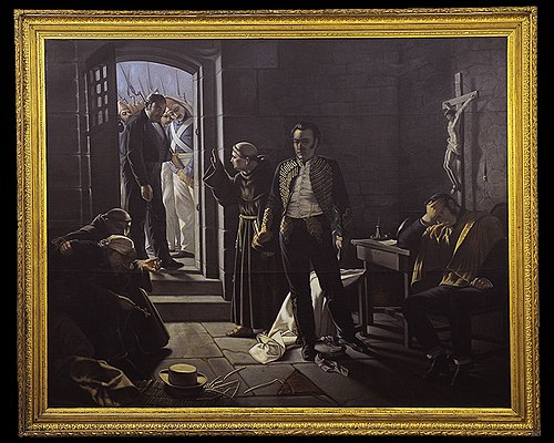 Los últimos momentos del General José Miguel Carrera, 1919, Juan Manuel Blanes