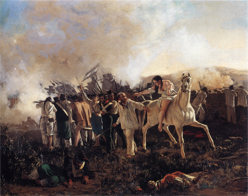 Batalla de San Cala, 1876, Juan Manuel Blanes