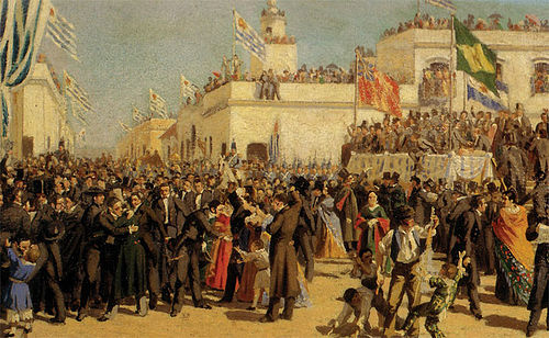 Boceto para la Jura de la Constitución de 1830, 1872, Juan Manuel Blanes