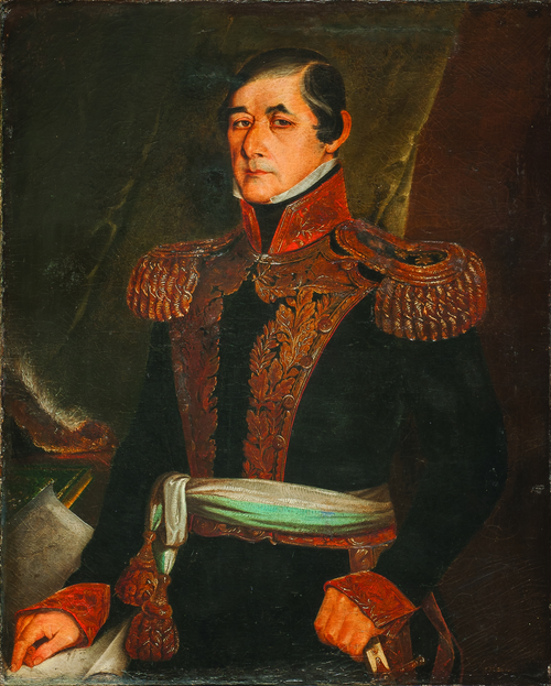 Retrato del General Fructuoso Rivera, 1870, Juan Manuel Blanes