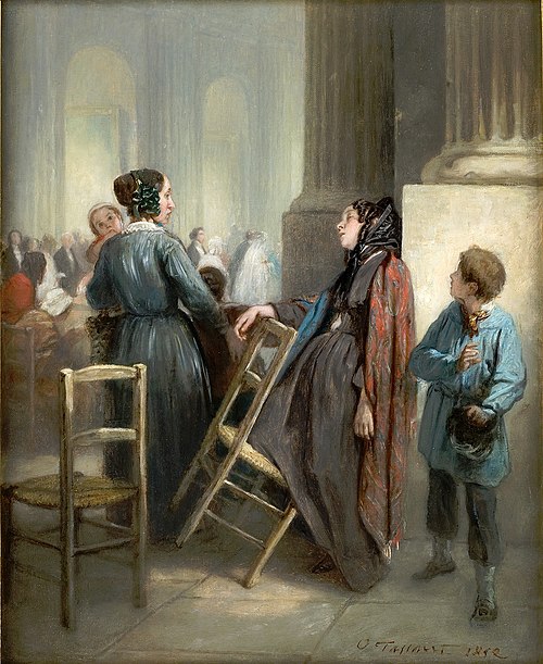 L'Abandonnée, 1852, Octave Tassaert