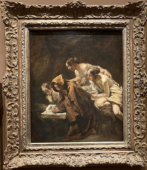 La Tentation de saint Antoine, 1850, Octave Tassaert