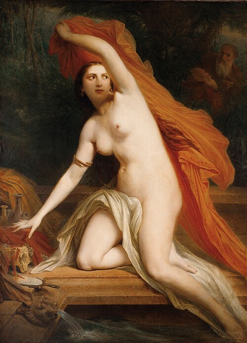 Suzanne et les vieillards, 1850, Octave Tassaert