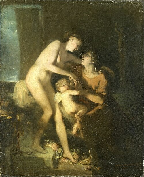 Pygmalion et Galatée, 1855, Octave Tassaert
