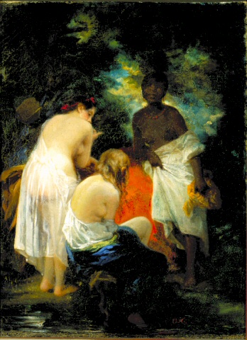 Bathers, , Octave Tassaert