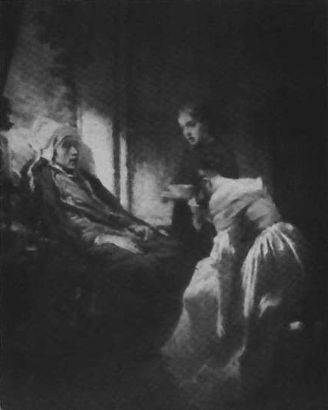 La Femme malade, 1855, Octave Tassaert