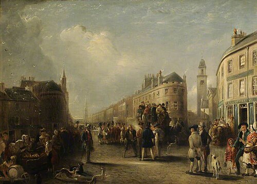 Kilmarnock Cross, 1840, David Octavius Hill