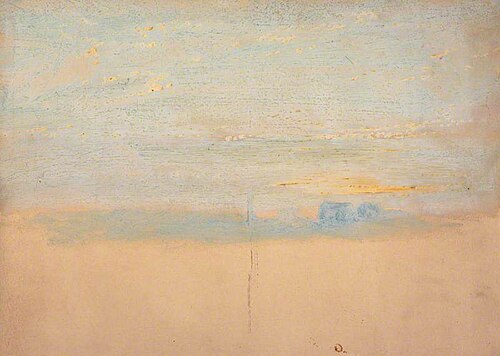 Clouds at Sunset, 1847, David Octavius Hill