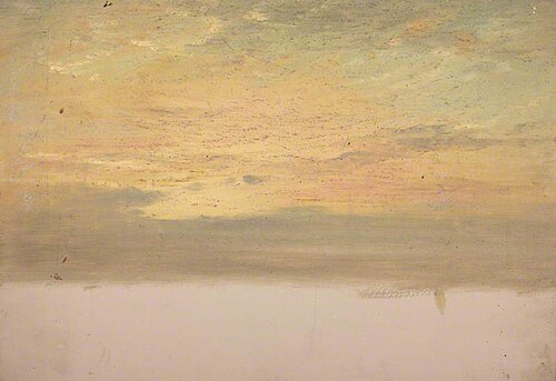 Clouds at Sunset, 1847, David Octavius Hill