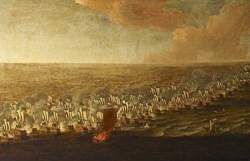 The Battle of the Texel, 11-21 August 1673, 1650, Willem Van de Velde l'Ancien