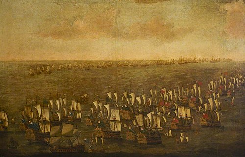 The Battle of the Texel, 11-21 August 1673, 1650, Willem Van de Velde l'Ancien