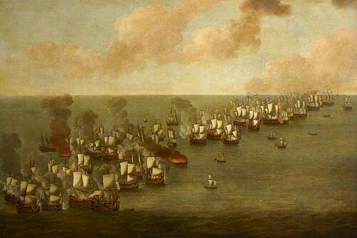 The Battle of the Texel, 11-21 August 1673, 1650, Willem Van de Velde l'Ancien