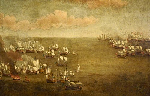 The Battle of the Texel, 11-21 August 1673, 1650, Willem Van de Velde l'Ancien