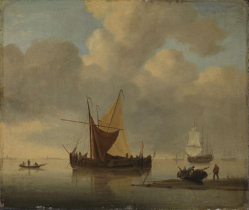 A Calm at Sea, 2000, Willem Van de Velde l'Ancien