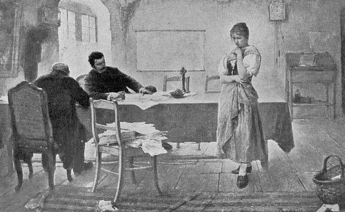 Kihallgatás, 1890, Ottó Baditz