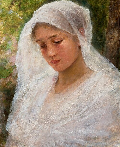 First Communion, 1896, Ottó Baditz