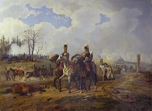 Die Schlacht bei Abensberg am 20. April 1809, 1826, Albrecht Adam