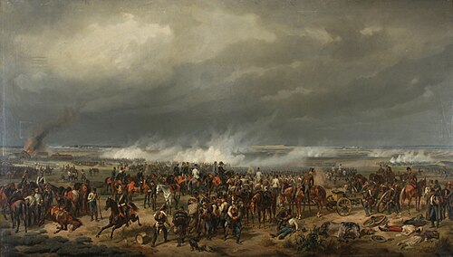 Die Schlacht bei Komorn, 1852, Albrecht Adam