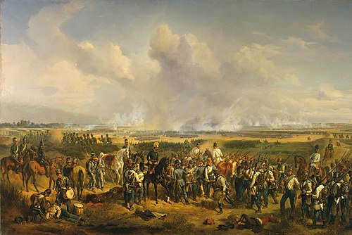 Die Schlacht bei Szeged, 1853, Albrecht Adam