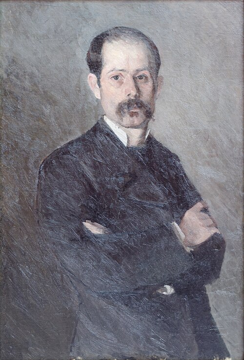 Autoportrait, 1882, Ion Andreescu